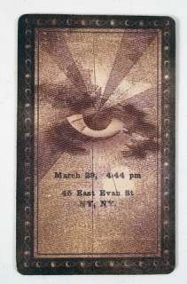 Now You See Me Screen Used Tarot Card Movie Props | Premiere Props