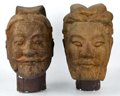 Lara Croft: Tomb Raider: The Cradle of Life (2003) - A Pair of Original Production-made Terracotta… | Ewbank’s