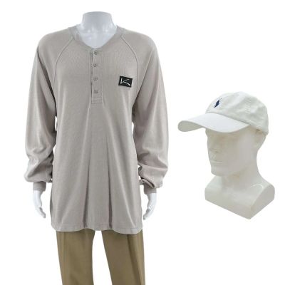 The Smashing Machine Mark Kerr (Dwayne Johnson) Screen Worn Shirt, Pants & Hat Ch 37 Sc 133-135 | VIP Fan Auctions