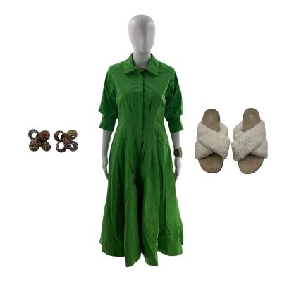 Lot 84: Oh What Fun Zazzy Tims Screen Worn Bracelet, Earrings, House Shoe, Necklace & Dress Ch 2 Sc 111-137 | VIP Fan Auctions
