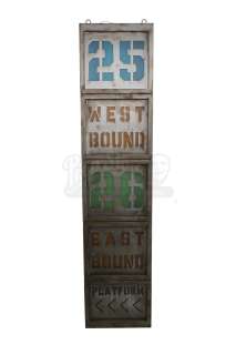 Divergent (2014) | Cubed Road Sign | Propstore