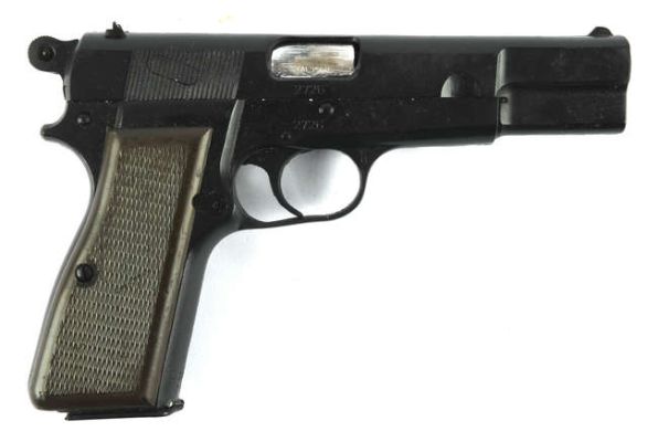 Lot 2011 - James Bond 007 - No Time To Die (2021) Production-made ’Stunt’ Prop Hi-Browning Pistol, from the… | Ewbank’s