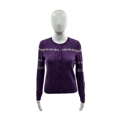 Lot 40: Preparation for the Next Life Aishe Screen Worn Cardigan Ch 25 Sc 137-142a | VIP Fan Auctions