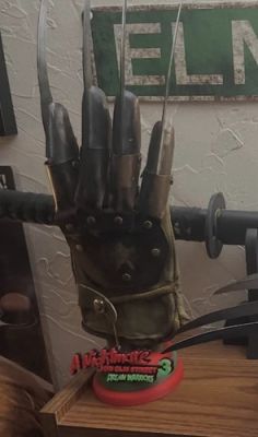 Part 3 Freddy Krueger Glove Made by Josh Clark Flaming Creations | eBay US (Buy It Now)