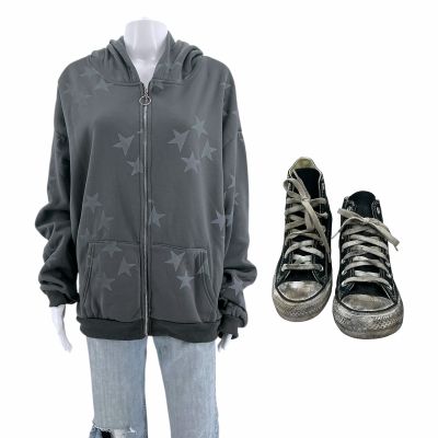 Lot 3: The Drama Young Emma Screen Worn Hoodie, Jeans & Tennis Shoes Ch 10, 20 Sc Multiple | VIP Fan Auctions