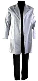 Doctor Hobbes’ AEGIS Lab Coat, Sweater, Slacks, and Shoes. | Heritage