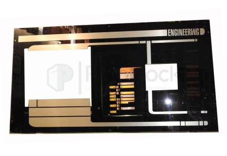 Star Trek: First Contact Enterprise-E Bridge Engineering LCARS | The Prop Block