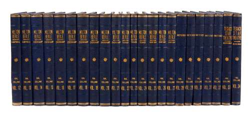 Lot 3112 - An extensive set of working copies of Milton Berle radio and television scripts, custom bound for writer Hal Collins