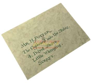 Harry Potter and the Sorcerer’s Stone (2001) - Harry Potter’s Hogwarts Acceptance Envelope | Hanlin Auction Service
