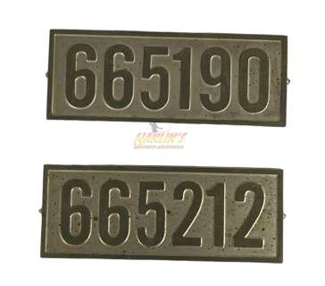 Lot 268 - Ready Player One (2018) - Art3mis ‘Sixxer‘ Helmet Hero Brass Tags