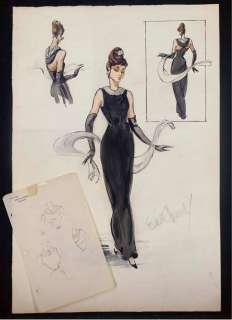 Lot 112 - Edith Head And Audrey Hepburn Breakfast At Tiffany‘s, 1961