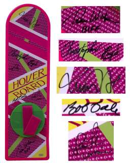 ’’Back to the Future II’’ Cast Signed Hoverboard | Nate Sanders