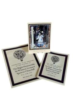 Lot 32 - Artemis Fowl (2020) - Postcard and Funeral Service Programs