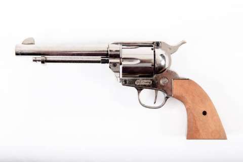 BURT REYNOLDS NON FIRING PROP GUN MARKED "REVOLVER" | Julien’s