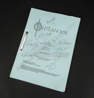 Outlander - Lot 6 - Outlander Charity Script Auction - Maria Doyle Kennedy‘s Cast Autographed Script - Episode 505 ‘Perpetual Adoration‘ Blue Draft