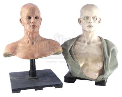 I AM LEGEND (UNPRODUCED, RIDLEY SCOTT) - Lot 353 - Pair of Makeup Test Heads