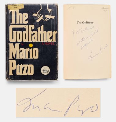 Mario Puzo Signed First Edition of ’’The Godfather’’ with Dust Jacket | Nate Sanders
