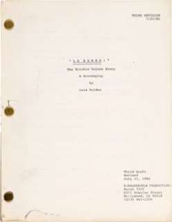 A Script from "La Bamba!" | Heritage