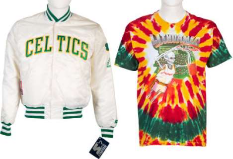 Grateful Dead-Related Basketball Clothing (early 1990s).... | Heritage