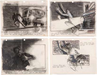 Spider-Man Storyboard Original Art Sequence of 25 (Sony, c. 2002). | Heritage