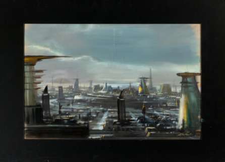 Star Trek Concept Oil Painting of Romulus (Paramount, 2002) | Heritage
