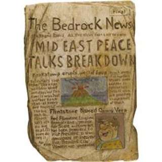 Lot 21024 - The Flintstones Newspaper Slab Prop