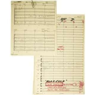 Lot 21437 - Joe Harnell Sheet Music for "Alien Nation"