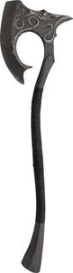 Euron Greyjoy (Pilou Asbæk) Action Battle Axe from Game of Thrones (HBO® Original 2011-2019, Season 7).