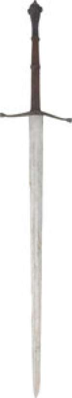 Sandor "The Hound" Clegane (Rory McCann) Two-Handed Action Sword from Game of Thrones (HBO® Original 2011-2019, Season 1).