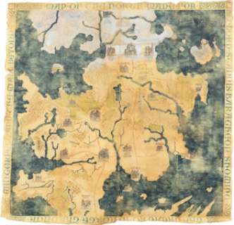 Stannis Baratheon (Stephen Dillane) Map of the North from Game of Thrones (HBO® Original 2011-2019, Season 5). | Heritage