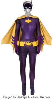 Batman (TCF TV, 1966-1968), Yvonne Craig "Batgirl" Signature Costume Ensemble.