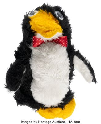 Red Dwarf (BBC TV, 1988-1999), Chris Barrie "Mr. Flibble" Screen-Used Hand Puppet from Episode "Quarantine."