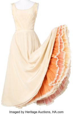 Mary Poppins (Walt Disney, 1968), Julie Andrews "Mary Poppins" Petticoat from "Jolly Holiday" Scene. | Heritage