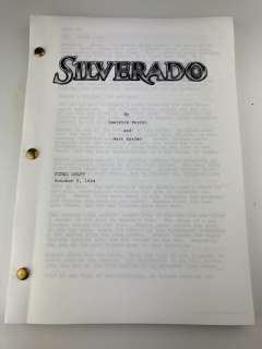 Silverado (1985) - Silverado (1985) - John Cleese, Kevin Costner and Jeff Goldblum - Columbia Pictures