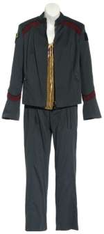 Lot 230 - Teyla‘s Gray Duty Uniform from "Be All My Sins Rem