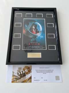 Alien Film Cell Display | Alien Film Cell Display - Sigourney Weaver, Tom Skerritt, Yaphet Kotto | Catawiki
