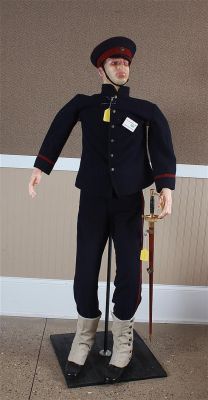 "THE LAST SAMURAI" (2003) IMPERIAL SOLDIER UNIFORM *COSTUME ONLY CAN BE SHIPPED. MANNEQUIN AND STAND INCLUDED FOR PICK… | Apple Tree Auction Center