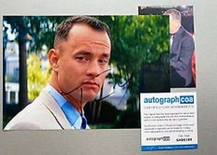Forrest Gump - Signed By Tom Hanks (Oscarwinner) - with Autograph Coa | Forrest Gump - signed by Tom Hanks (Oscarwinner) - with Autograph COA | Catawiki