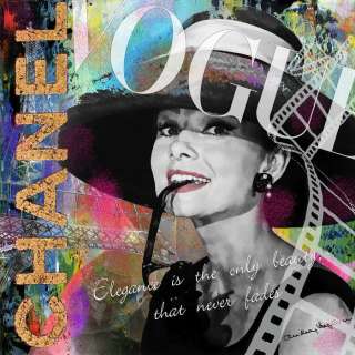 Luc Best - Breakfast at Tiffany´s "Audrey Hepburn - Elegance......." | Catawiki