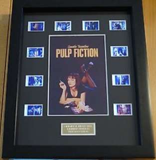 Pulp Fiction | Pulp Fiction - Quentin Tarantino - limited edition - Film Cell Display 35mm with COA + with translucent frame | Catawiki