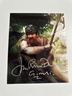 Lord of the Rings - Signed by John Rhys Davies | Catawiki