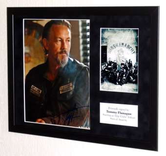 Sons of Anarchy - Tommy Flanagan (Filip "Chibs" Telford) Premium Framed, signed, Certificate of Authenticity