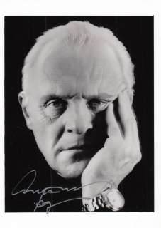 Anthony Hopkins - Legendary Actor & Oscar Winner - Official Autograph, no Secretarial | Catawiki