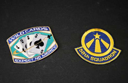 SPACE ABOVE & BEYOND - 58th Squadron Patches