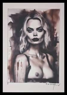 Harley Quinn - watercolor edition by Emma Wildfang - Large size | Catawiki