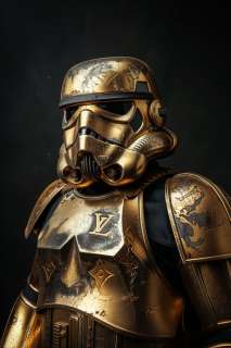 Artxlife - Gold Vuitton Damage Trooper [XXL] | Catawiki