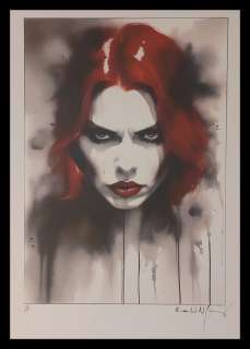 Black Widow - watercolor edition by Emma Wildfang - Large size | Catawiki