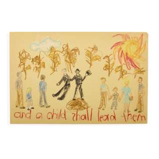 Lot #78 - Sarah Title Drawing from Children of the Corn