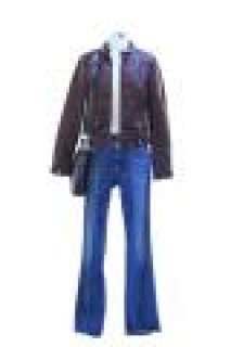 Sons of Anarchy - Lot 3228 - Tara‘s Maroon Jacket, Jeans, & Purse