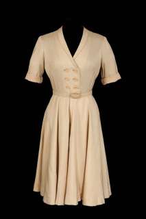 Lot 402 - Lana Turner linen dress from Peyton Place